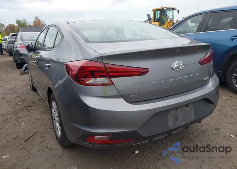 2019 Hyundai Elantra Se z USA, uszkodzony, nr VIN 5NPD74LF4KH497077